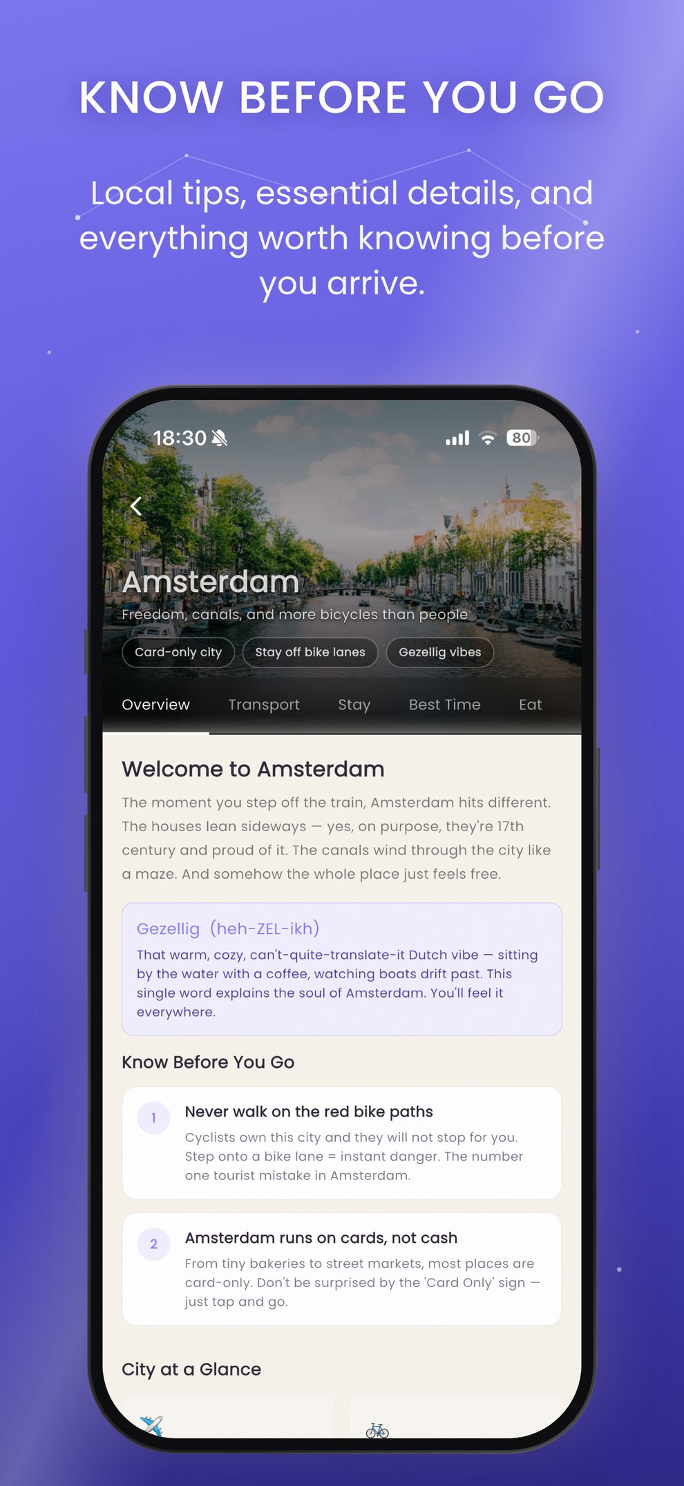 MyWay City Overview – Local tips before you arrive